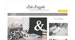 Desktop Screenshot of leahinteriors.com